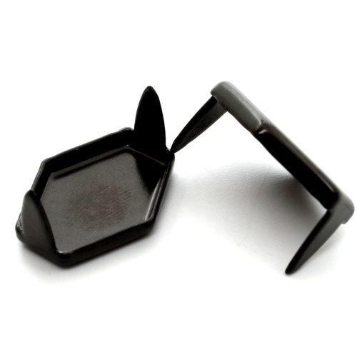 Back side of black hexagon 3/4 long. Back side of black hexagon 3/4 long.
