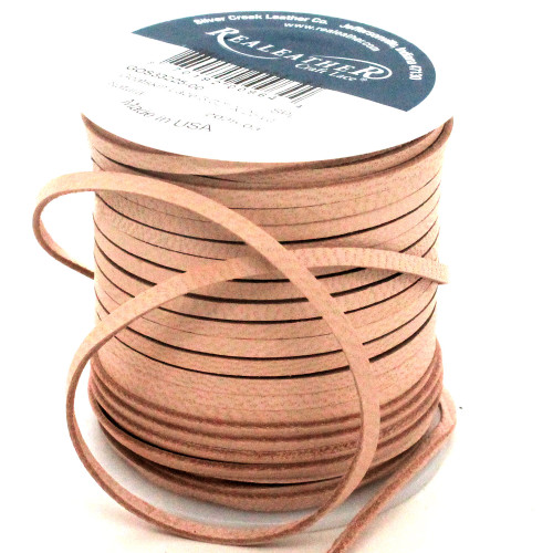 Goatskin Natural Lace Spool 3/32.