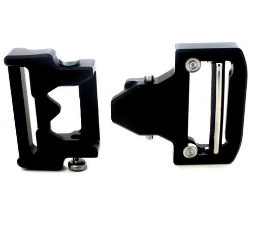 Side view of the Mongoose buckle size 1-1/2"