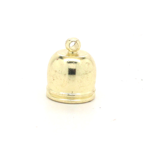 Brass plated 7/16" tassel cap.