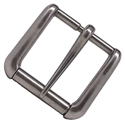 Single Prong Metal Belt Buckle Replacement buckle for belt fits  1-1/4(32mm) Belt Strap-Nickel Plate - Conchos