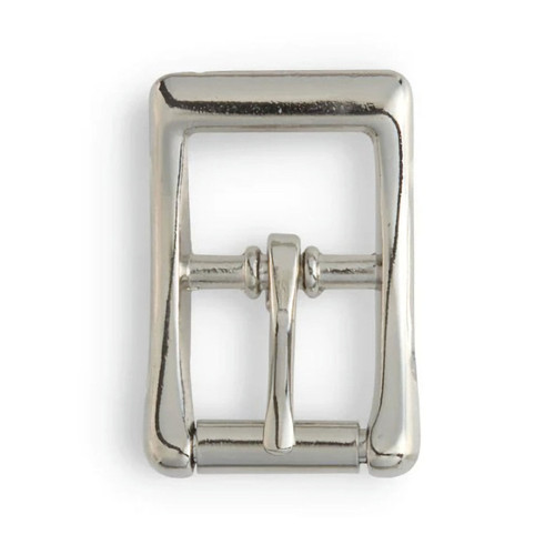 Flared roller buckle that fits 3/4" belts.