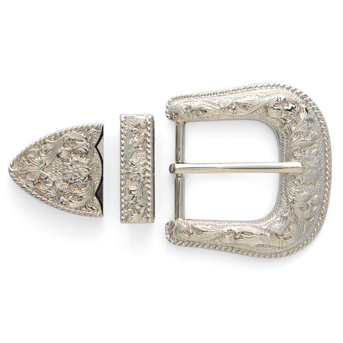 Victoria 3-piece Belt Buckle Set 1-1/2