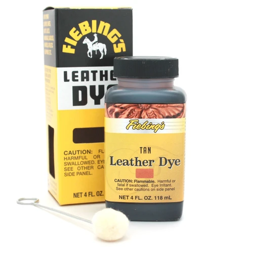 Tan Fiebing's Leather Dye 4 oz. (118 mL) 2100-09