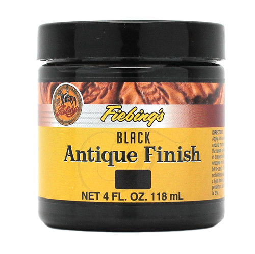 Black Fiebing's Antique Finish Paste 4 oz