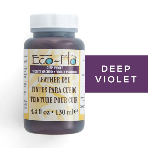 Deep Violet Eco-Flo Leather Dye 4.4 oz (132 mL) 2600-15 - Stecksstore Deep Violet Eco-Flo Leather Dye 4.4 oz (132 mL) 2600-15 - Stecksstore