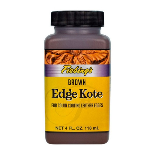 Fiebing's Edge Kote, 4 fl. oz. (118ml) - brown