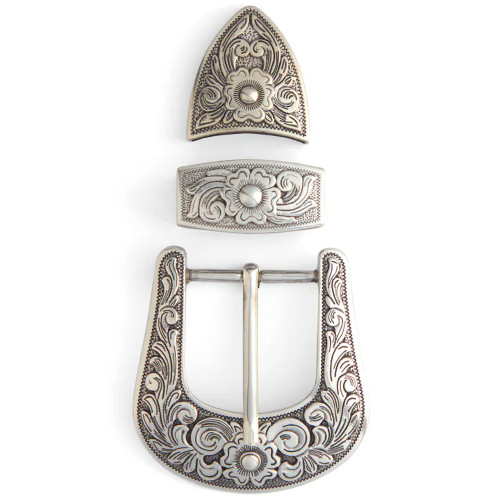 Collectible Diablo Sterling Silver Belt Buckle Wide Leather Belt Ornate Acorns ORNATE ANTIQUE SILVER Belt Buckle Birmingham 1902 £110.00  main image 4