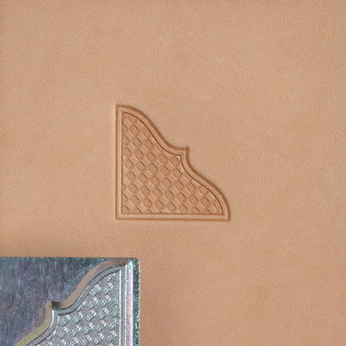 Basketweave Corner Metal 3D Leather Craft Stamp 8535-00 - Stecksstore