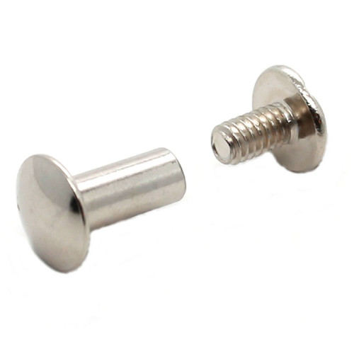 Nickel Steel Chicago Screws 1/4 10 Pack 1290-22