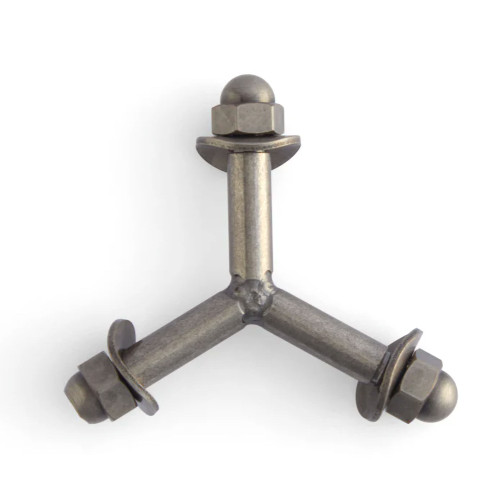 Tri-Bolt Antique Nickel Plate 1189-03 - Stecksstore