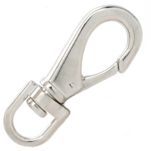 Swivel Snap Hook Clip Nickel Plate Round End 5/8" 15268-02 - Stecksstore