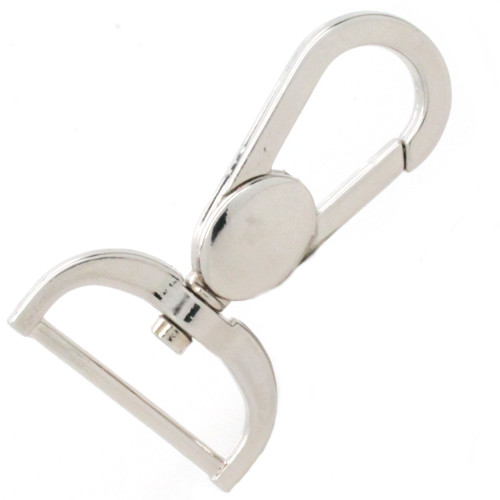 Metal Snap Hook - 1 inch - Nickel