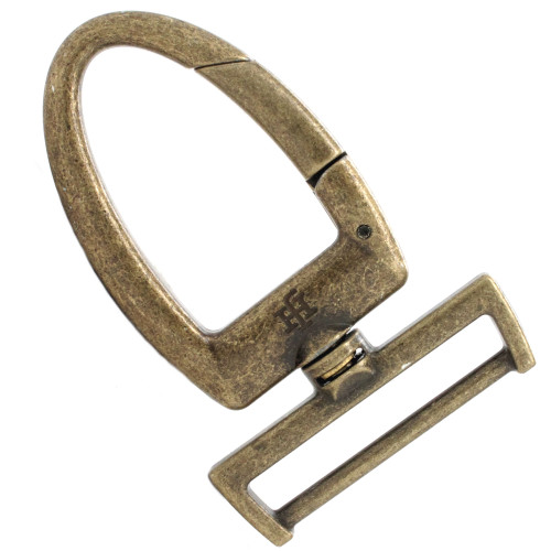 Swivel Snap Hook Clip Antique Brass Plate 1-1/4 15267-09 - Stecksstore