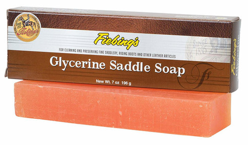 Glycerine Saddle Soap Bar 7 oz 198 g 2302-01 - Stecksstore