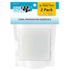 Ceramic Frag 4" Square Tile (2 pack) WHITE - Eva Aquatics