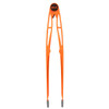 19" (SUNSET ORANGE) Never-Rust Aquarium Tweezers UV - 2nd Gen - VCA