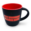 HydroSpace Coffee Mug (11 oz) - Black and Fire Engine Red