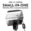 Small-In-One Peninsula Pro | 1.5 Gallon Desktop Aquarium - PNW Custom Small-In-One Peninsula Pro | 1.5 Gallon Desktop Aquarium - PNW Custom