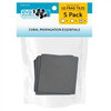 Ceramic Frag 3" Square Tile (5 pack) BLACK - Eva Aquatics Ceramic Frag 3" Square Tile (5 pack) BLACK - Eva Aquatics
