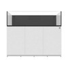 95 Gallon External Overflow Rimless Tank w/ White Stand (Full Package) - Fiji Cube 95 Gallon External Overflow Rimless Tank w/ White Stand (Full Package) - Fiji Cube