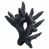 Real Reef FANCY Branch Rock MIDNIGHT BLACK (35 lb) Box - Real Reef Real Reef FANCY Branch Rock MIDNIGHT BLACK (35 lb) Box - Real Reef