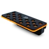 17 Hole  Small Frag Rack (1/2" Glass) Orange w/Frag Lock - PNW Customs
