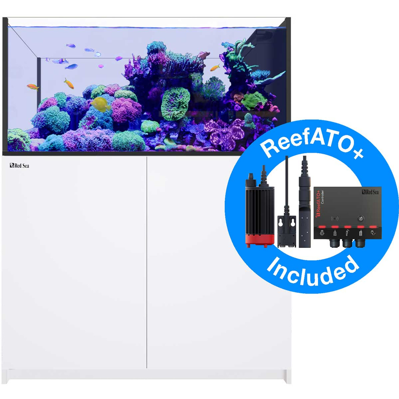 Reefer Peninsula 500 G2+ Deluxe (73 Gal) White w/3 ReefLED 90