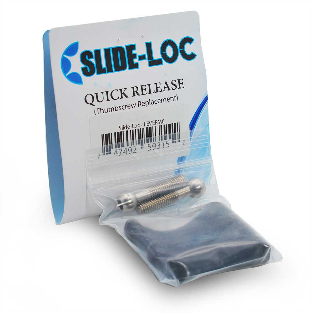 Set of 2 Quick Release Lever (Metric M6) Thumbscrew Replacement - Slide ...