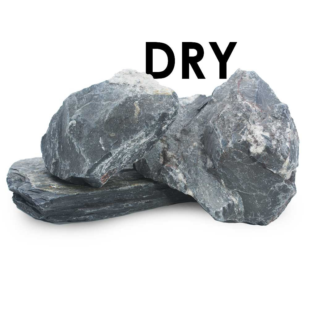 Black Axe Stone (44 lbs) Freshwater Rock - IceCap