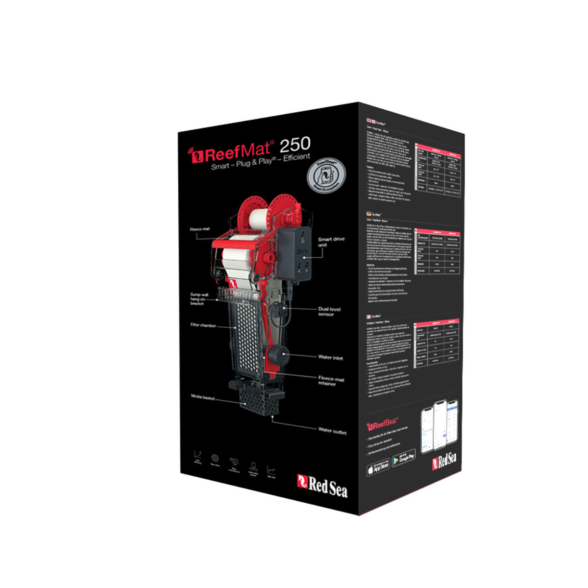 OPEN BOX) ReefMat 250 Fleece Roller Filter - Red Sea