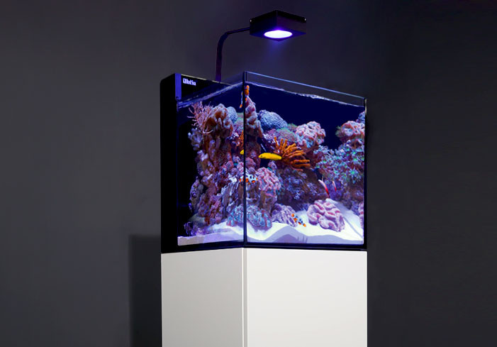 White Max Nano XL G2 - 33 Gallon Aquarium (White Stand) - Red Sea