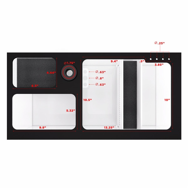 HushFlow Model 26 Sump (26x13x15) - Tenecor - SaltwaterAquarium.com