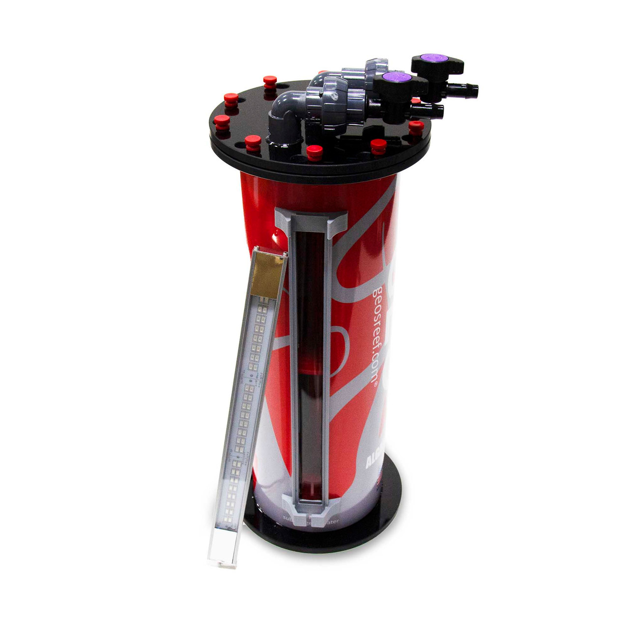 AR618 Algae Reactor 2024 - RED - Geo's Reef - SaltwaterAquarium.com