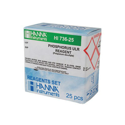 HI736-25 Phosphorus Ultra Low Range Marine Reagent (25 Tests