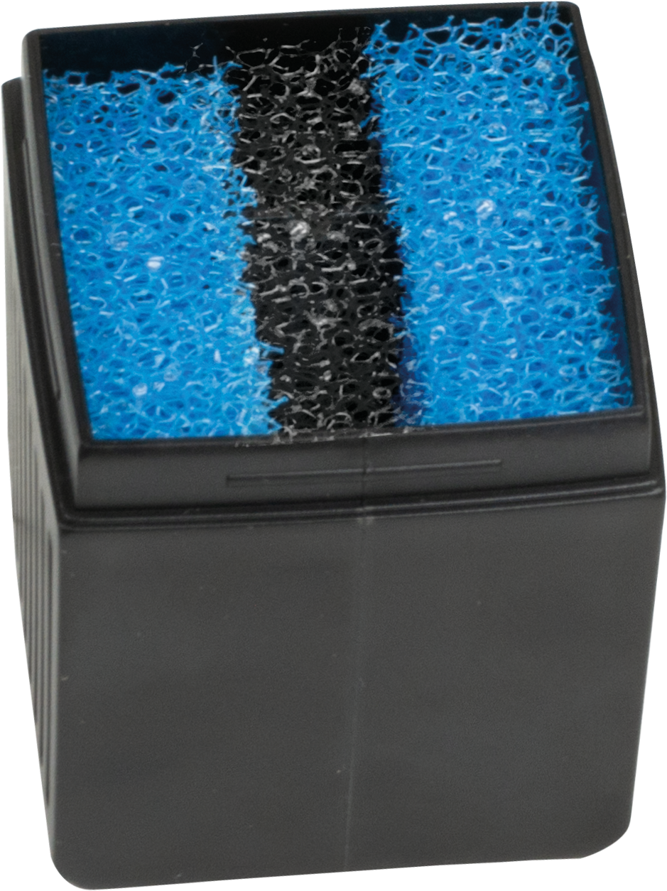 6x Vorfilter-Schwamm Für Aquarium – Blau, 6,5 Cm Durchmesser, Biologischer Filter Für Süß-/Salzwasser