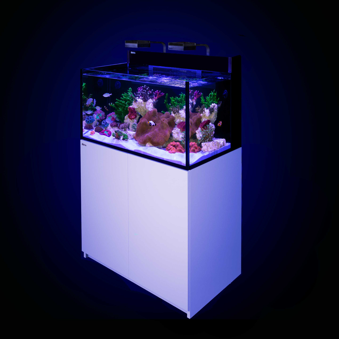 MAX Nano G2 XXL - 53 Gallon Aquarium (White Stand) - RedSea MAX Nano G2 XXL - 53 Gallon Aquarium (White Stand) - RedSea