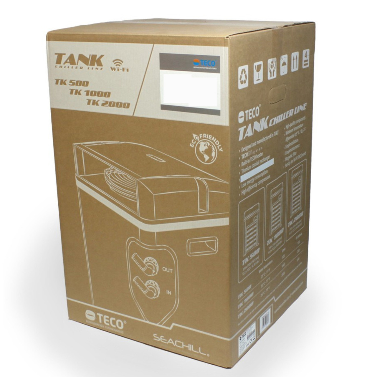 TECO SeaChill TK1000 1/4 HP Aquarium Chiller (up to 200