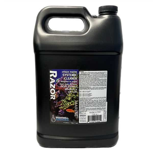 Razor Marine System Cleaner, Coral Safe (4L) - Brightwell ...