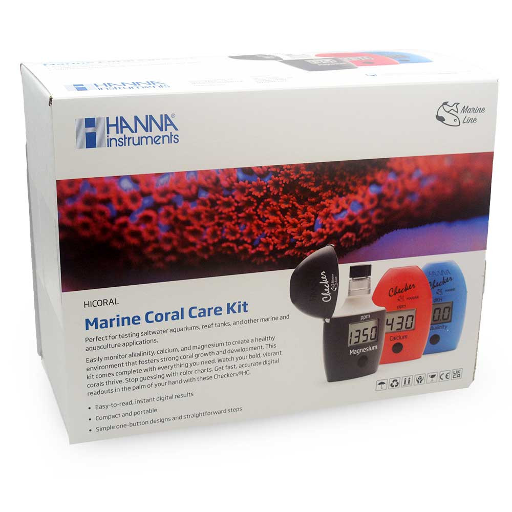 Marine Coral Care Kit w/Reagents (772 Alk, 758 Cal, 783 Mag