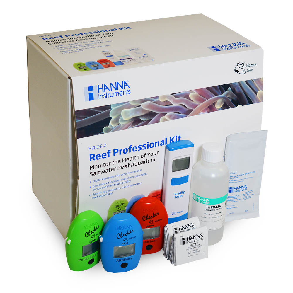 Professional Reef Digital Checker Kit - Hanna - SaltwaterAquarium.com
