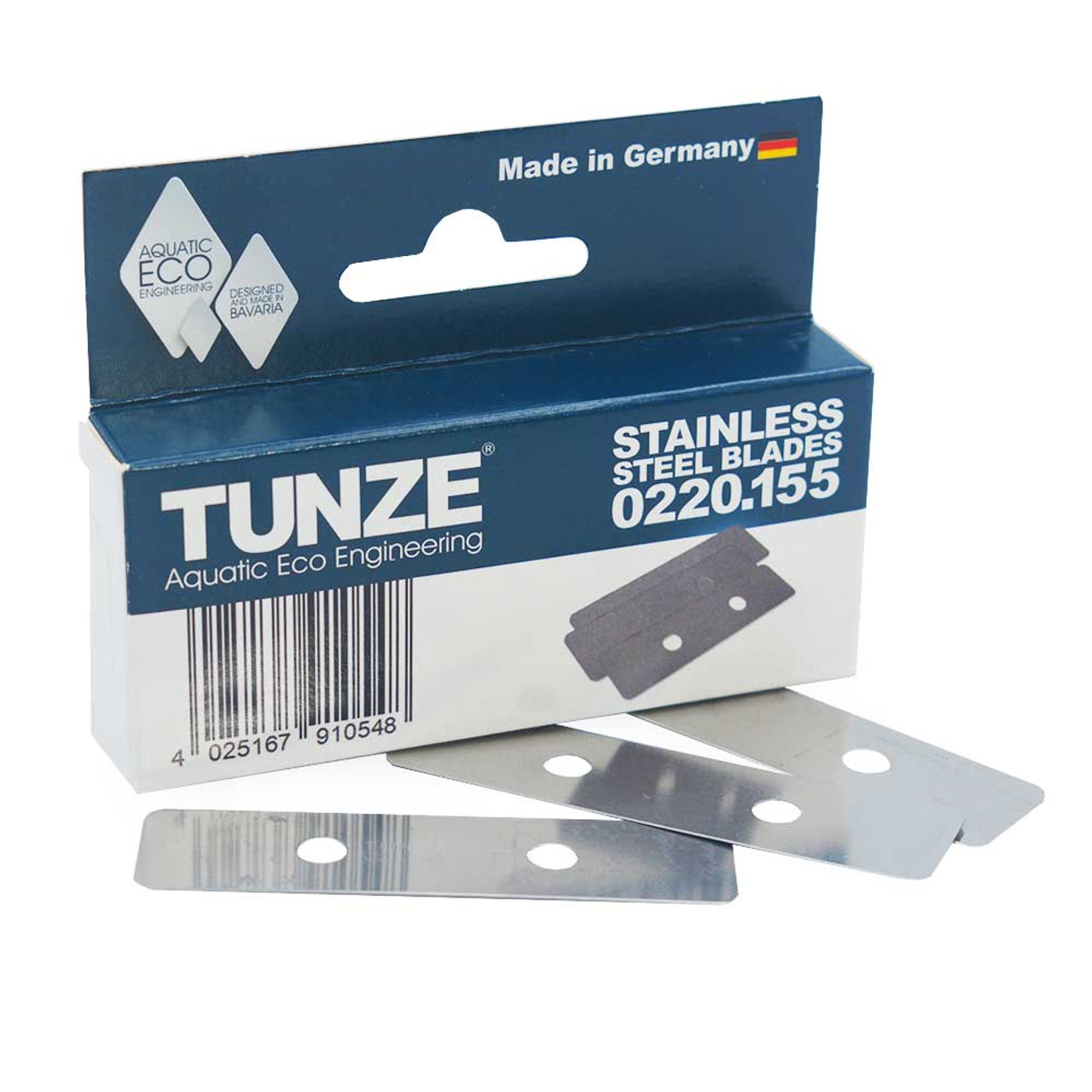 Tunze Stainless Steel Blades for Care Magnet (3 Pack) 0220.155