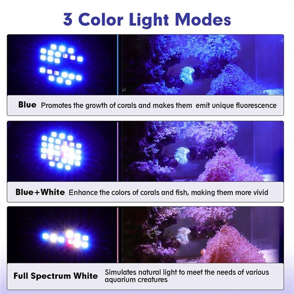 Eyeball Aluminum Alloy Reef Light (36W, 16-20