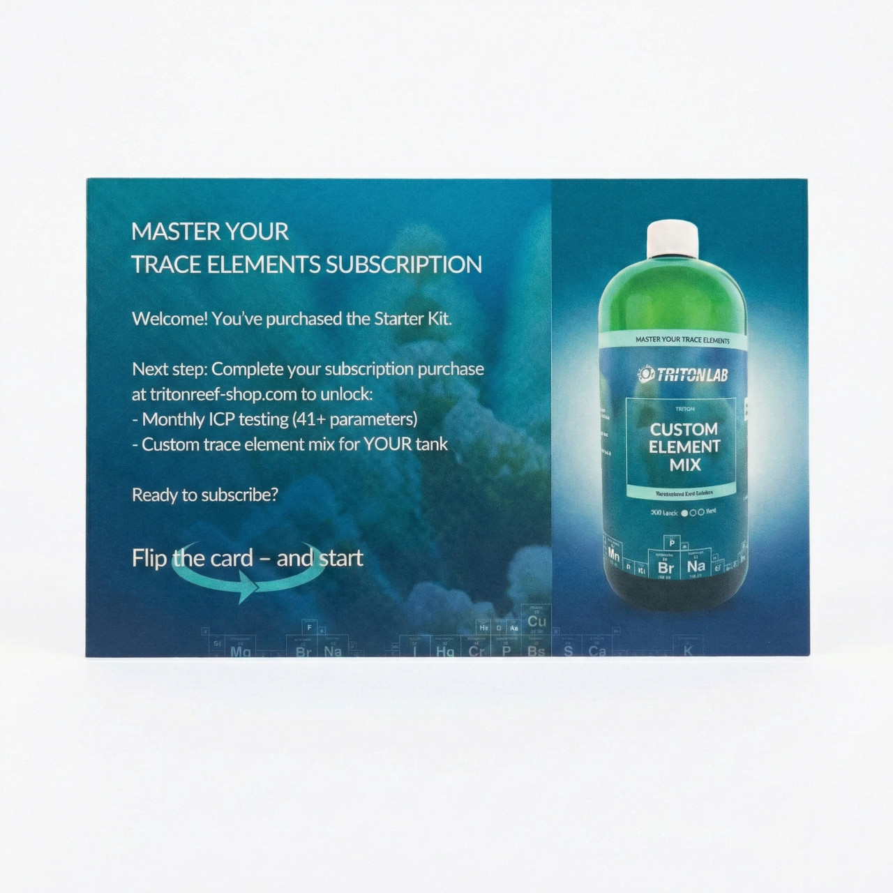 MYTE ICP Master Your Trace Subscription Starter Test Kit w
