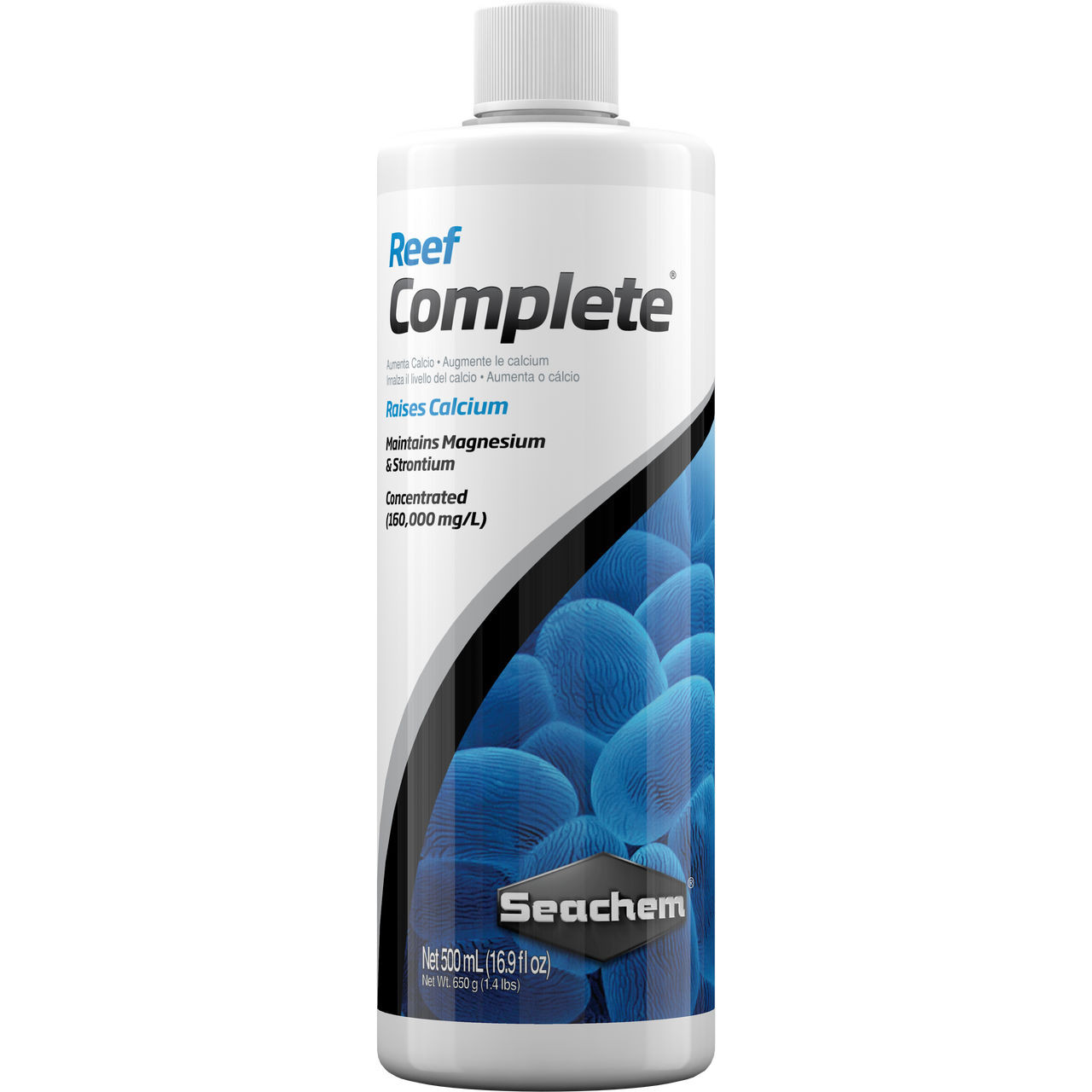 Seachem Reef Strontium, 500 Ml – Strontiumgluconat-Konzentrat Für Riffaquarien, Hält Strontium-Level