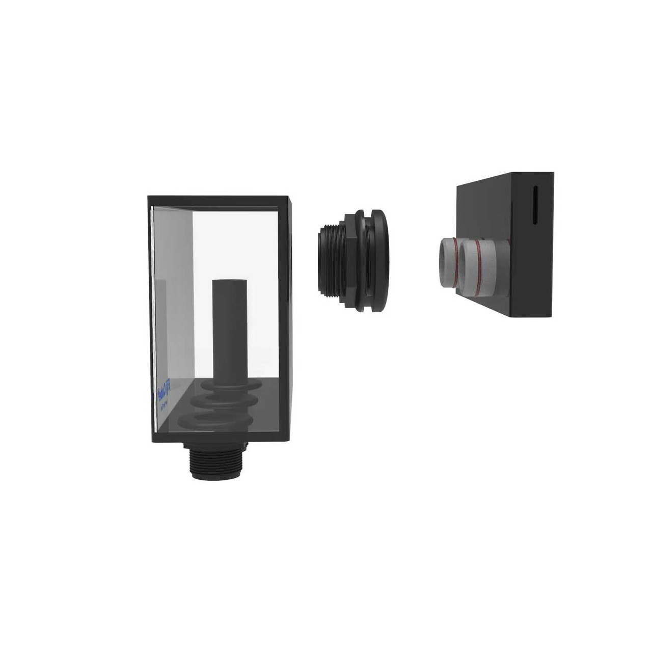 Low Profile External Overflow Box - 1200GPH - Fiji Cube
