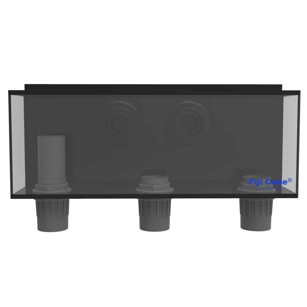 Low Profile External Overflow Box - 2000GPH - Fiji Cube