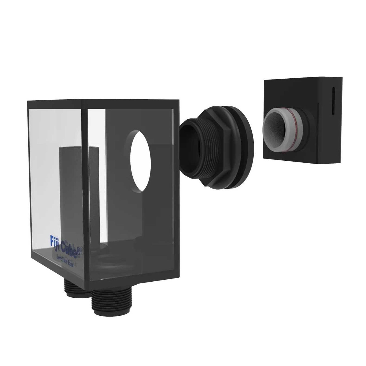 Low Profile External Overflow Box - 400GPH - Fiji Cube