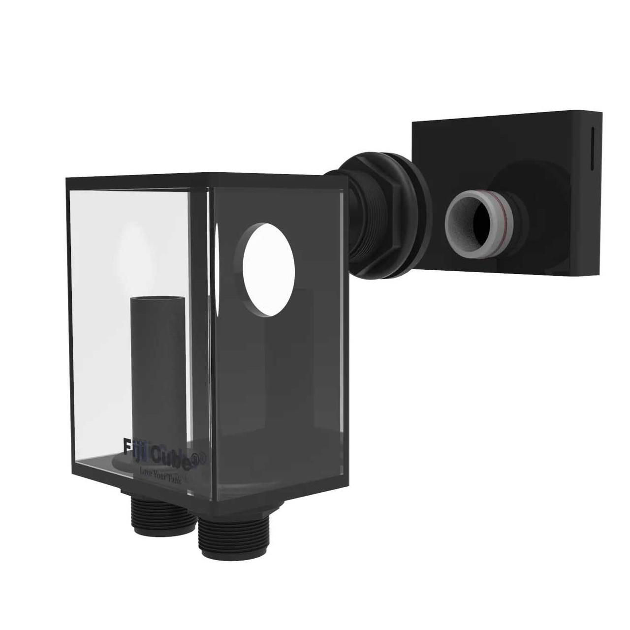 Low Profile External Overflow Box - 600GPH - Fiji Cube