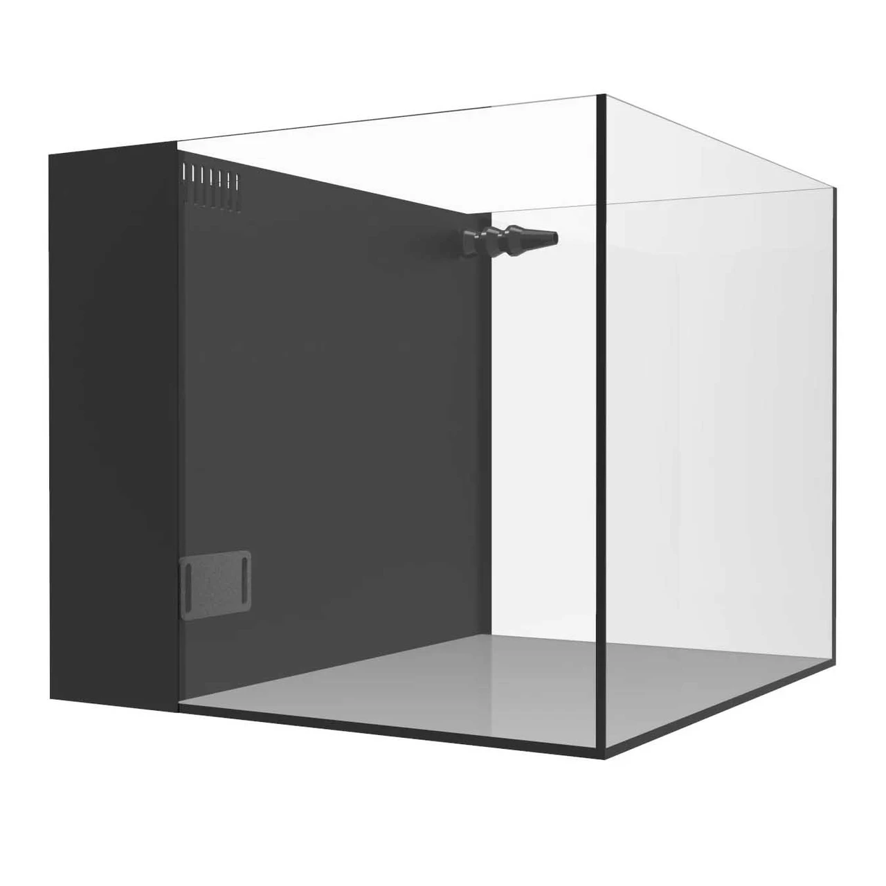 22.4 Gallon Rimless AIO Glass Nano Tank w/ Black Stand - PRO
